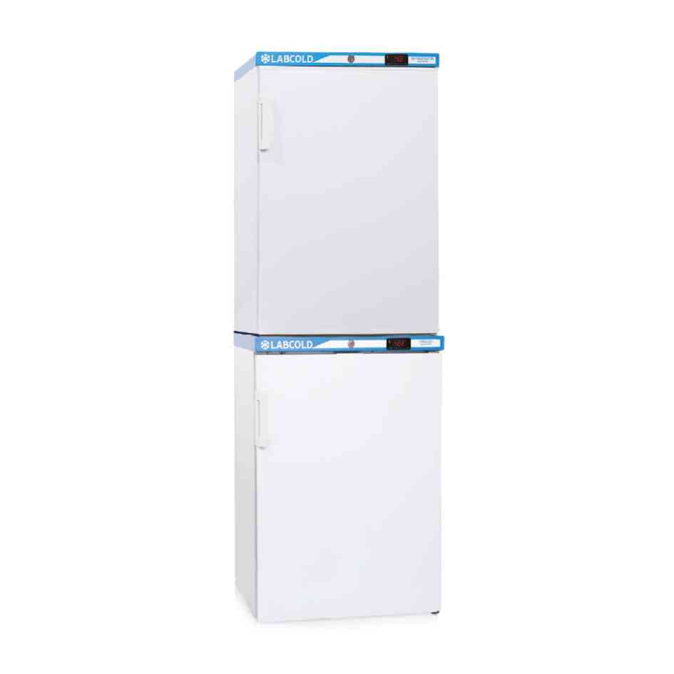Stacked Fridge/Freezer Bundle, 150L Fridge & 124L Freezer with Stackin ...