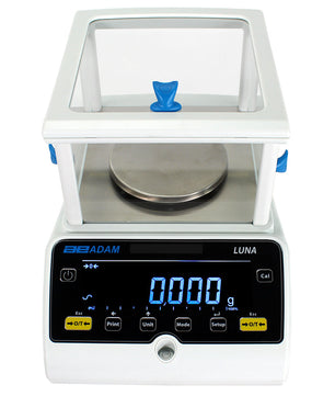 Luna Precision balance, Internal Calibration, Adam