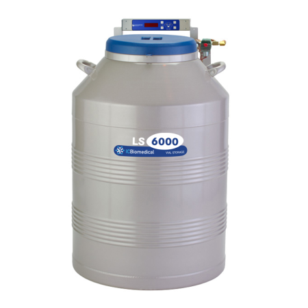 Liquid Nitrogen Cryogenic Storage System with 6 Racks, Taylor-Wharton by IC Biomedical