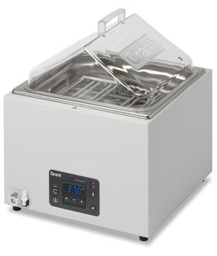 Linear shaking water bath, digital, ambient +5 to 99°C, includes clear lid