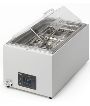 Linear shaking water bath, digital, ambient +5 to 99°C, includes clear lid