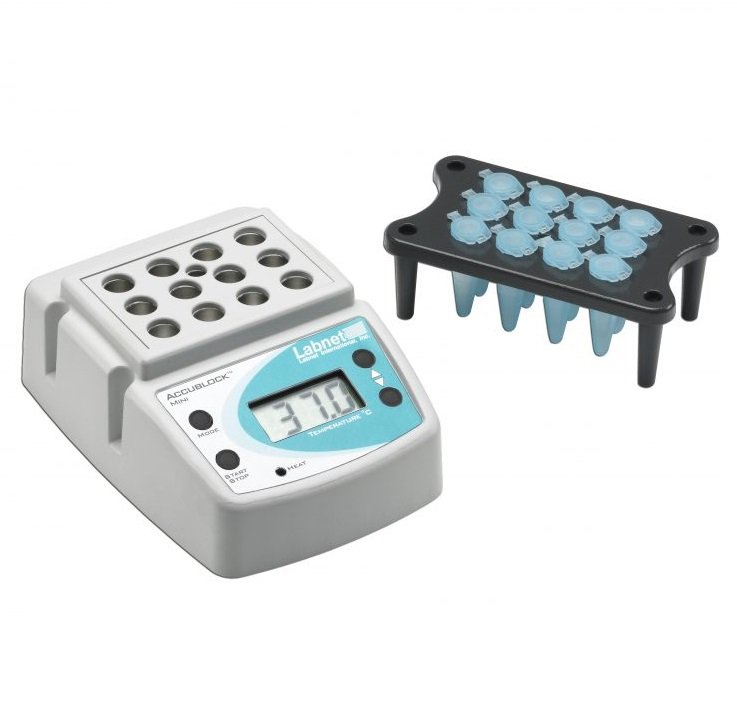 Mini dry block heater, 100°C, Accublock Mini – Appleton Woods | UK Lab ...