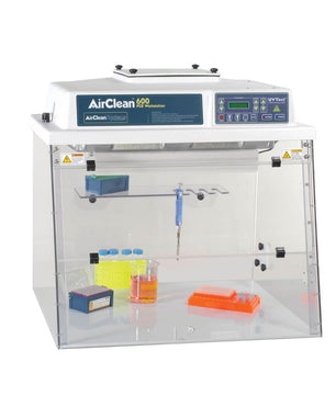 48 wide combination PCR workstation with UVTect microprocessor controller, AirClean