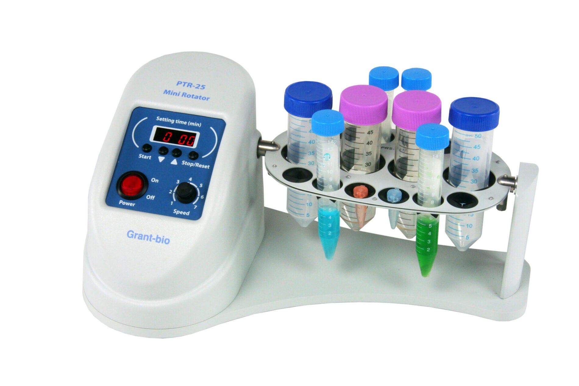 Mini-rotator, vertical 360°, holds 22 x 1.5-15ml tubes, Grant ...