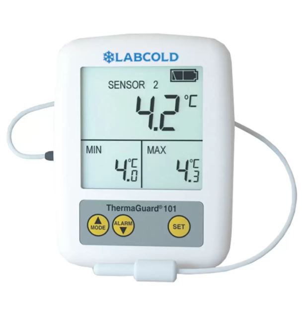 Lab Alarm Factory-Fitted Digital Thermometer & Alarm, Labcold – Appleton Woods ...