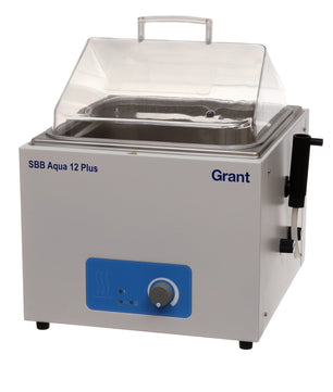 Boiling water bath with energy regulator and stainless steel tank, set to 100°C, Grant