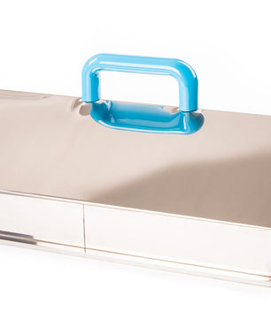 Stainless Steel Gabled lid, Clifton