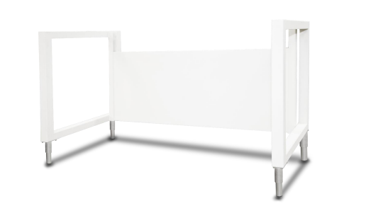 Support stand with levelling feet, 737mm, Esco