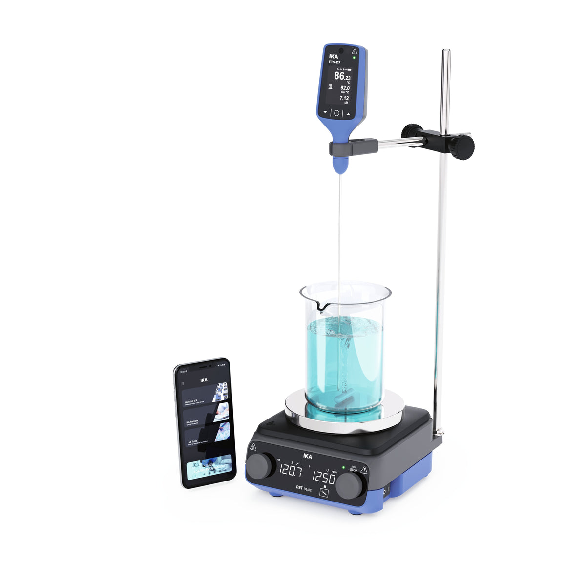 RET basic Anodised Hotplate Magnetic Stirrer, IKA – image 4