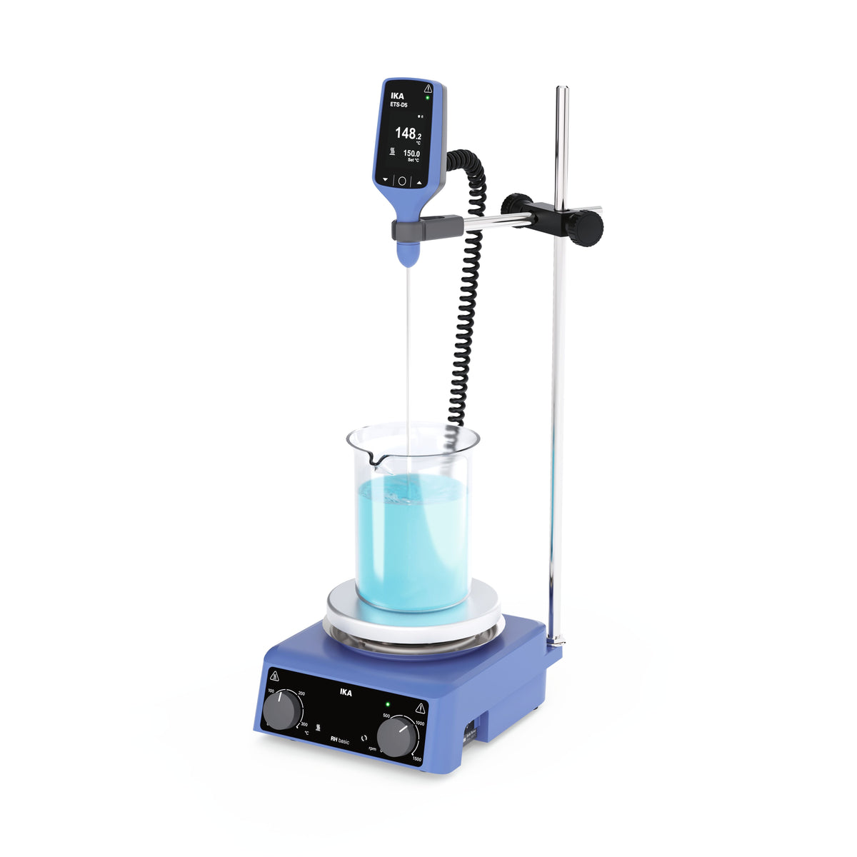 RH basic ETS-D5 Solution Hotplate Magnetic Stirrer, IKA – image 1