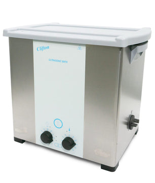 Heated and Timed Ultrasonic Bath with Drain Outlet, Clifton