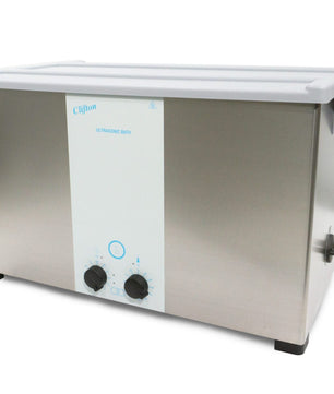 Heated and Timed Ultrasonic Bath with Drain Outlet, Clifton