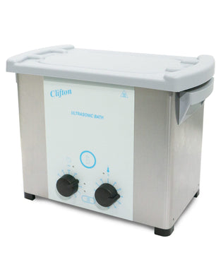 Heated and Timed Ultrasonic Bath with Drain Outlet, Clifton
