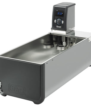 T100 series heated circulator bath, stainless steel tank