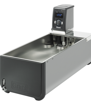 TC120 series heated circulating bath, stainless steel tank