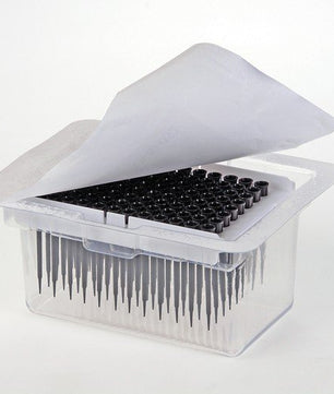 Black Tecan-Style Liquid Level Sensing Tip (Economy Packaged in paper wrapper), Axygen