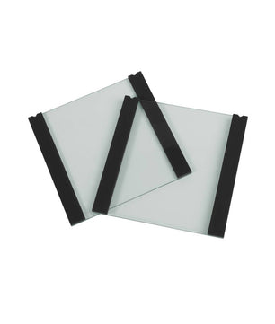 10 x 10cm Glass Plates ( Pack of 2)