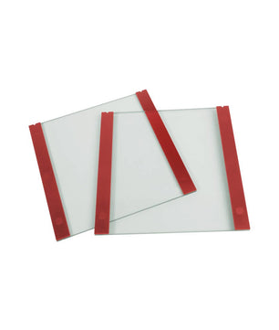 20 x 20cm Glass Plates ( Pack of 2)