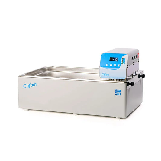 Digital Stirred Water Baths, with Stainless Steel Tank and Shelf, Clifton