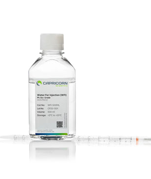 Water For Injection (WFI), Ph. Eur. Grade, sterile-filtered