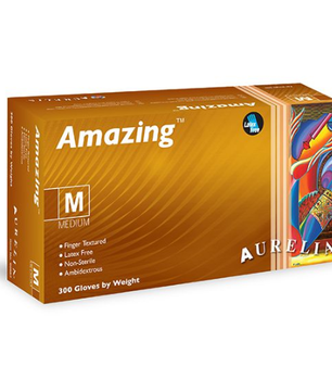 Amazing® gloves, purple blue, powder-free, nitrile, Supermax