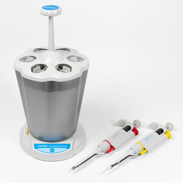 appZAP UV Pipette Carousel – Appleton Woods | UK Lab Supplies