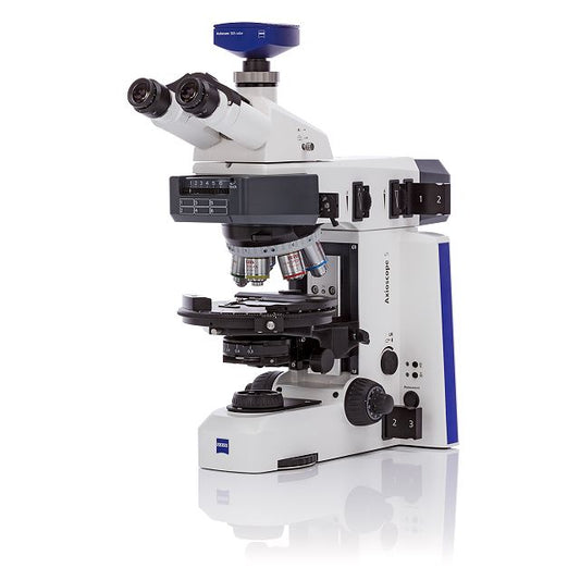 Microscope Axioscope 5 for Colibri epi-fluorescence in combination with LED transmitted-light, Phototube, Zeiss