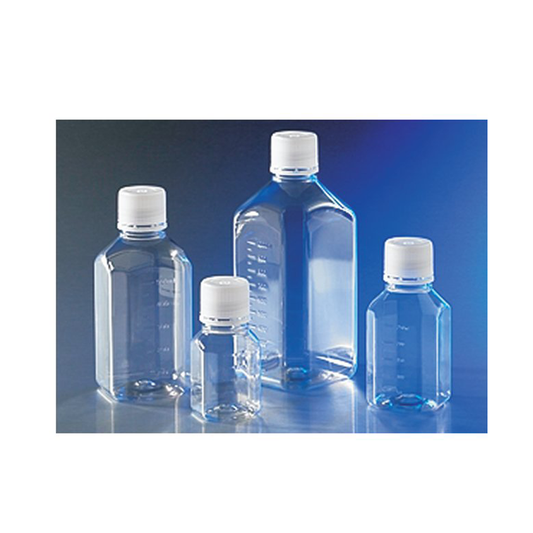 Bottle PET, Octagonal, 31.7mm Screw Cap, Sterile