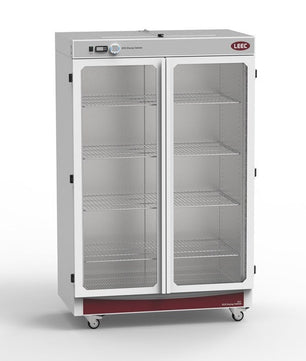 Leec ECO Drying Cabinet, digital controller and timer, stainless-steel chamber, insulated