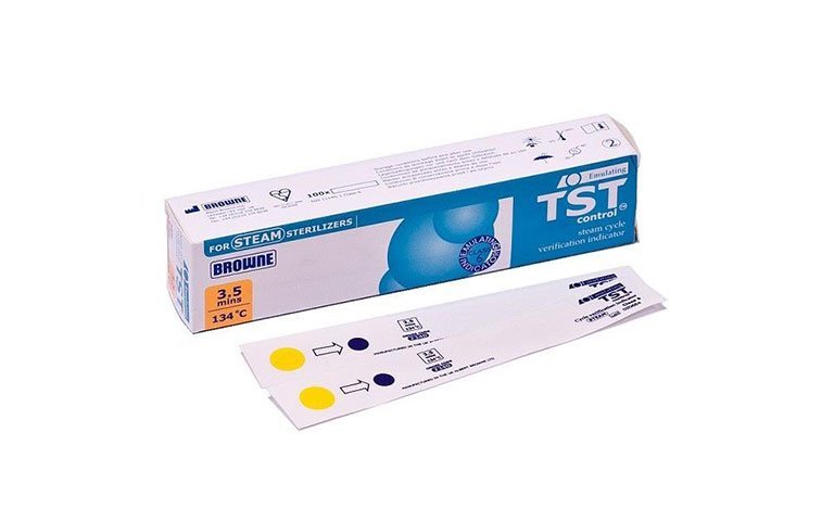 thumbnail image 2 of AmerCan Goods Dental Autoclave Indicator Strips - 1200 Pack, Steam Sterilization 2 of 6