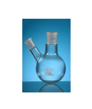 Jointed borosilicate glass flasks, centre socket, side sockets
