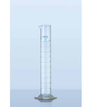 Borosilicate glass measuring cylinder, Duran
