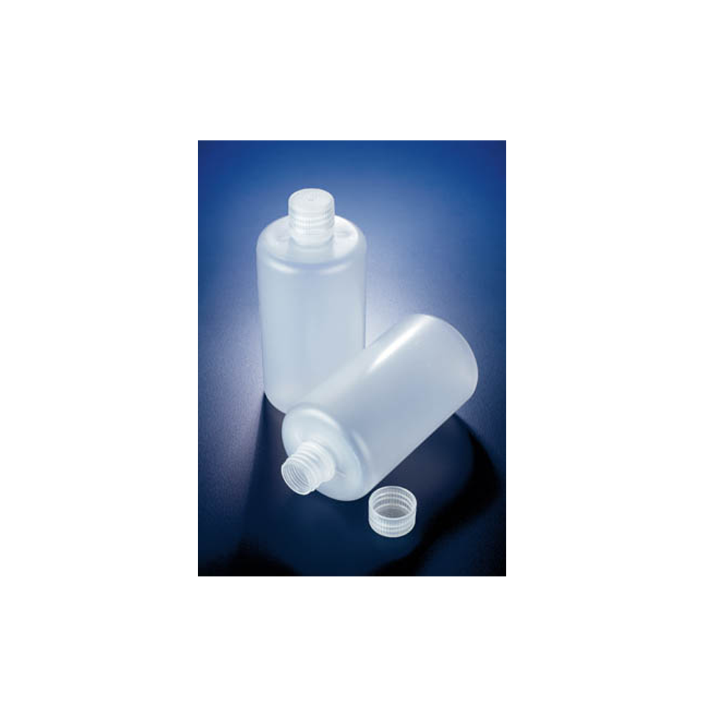 Polypropylene round bottle, Azlon – Appleton Woods | UK Lab Supplies