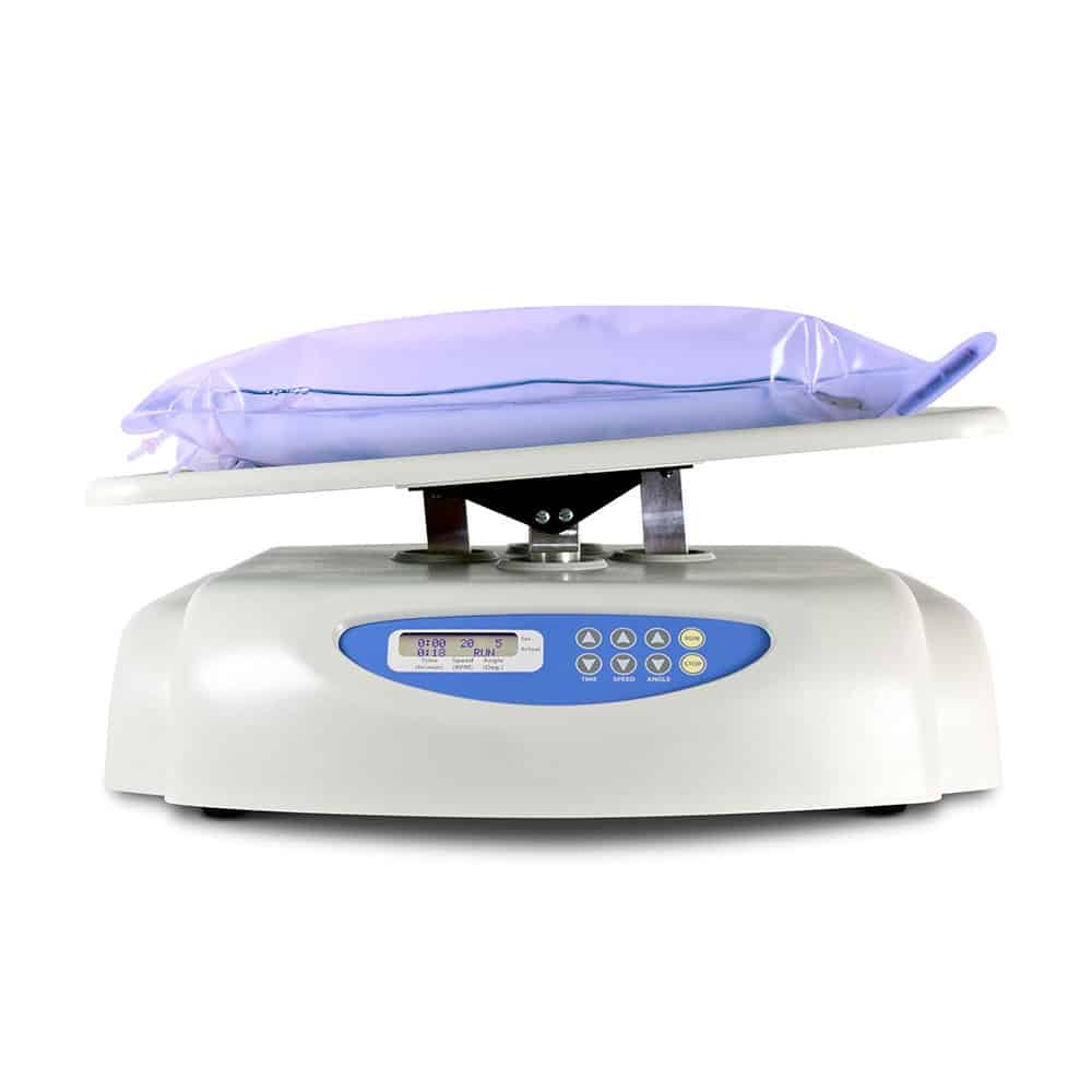 Platform rocker, adjustable 10° tilt, 1 to 99 rpm, 5kg load, large fla ...