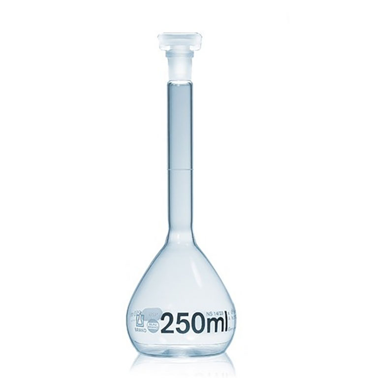 Borosilicate Volumetric Flask, Class A, PE Stopper, 1000ml – Appleton ...